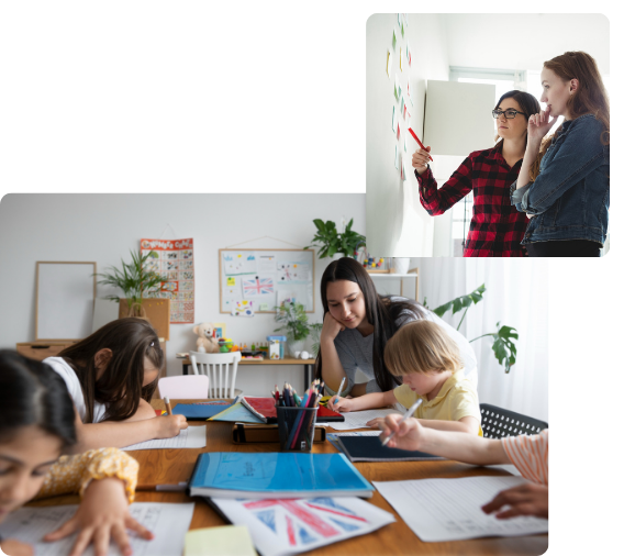 auxiliar aula colegio